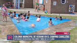 Comenzó la colonia de vacaciones en Funes [upl. by Ibby974]