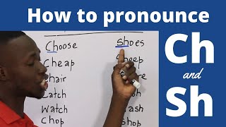 Part 1Siw paka pwononse angle nou pa responsabPronounce Ch and Sh in EnglishPronunciation course [upl. by Shalna]