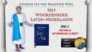 Het Woordenboek Latijn  Nederlands deel 1 Latijn van Magister Weel deel 49 [upl. by Aixela332]