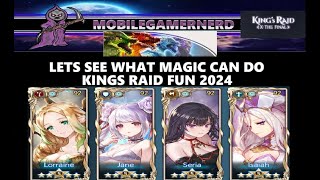 KINGS RAID 2024 Beginners Walkthrough New Run With The Girls Of Magic [upl. by Nixon]