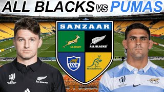 NEW ZEALAND vs ARGENTINA Rugby Championship 2024 Live Commentary [upl. by Divad]