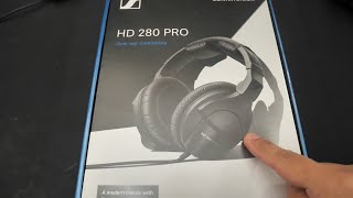 Sennheiser HD 280 Pro Unboxing And First Impressions [upl. by Anirdua]