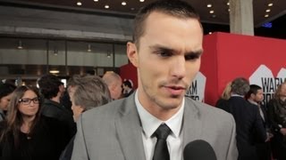 Warm Bodies Premiere Interviews  Nicholas Hoult Teresa Palmer Dave Franco [upl. by Moreland]