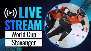 LIVE  World Cup session  Stavanger 2023  SpeedSkating [upl. by Pickford]