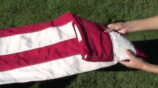 How to Fold the American Flag [upl. by Notliw505]