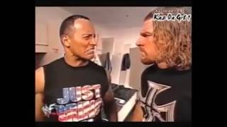 The Rock and Triple H at it again [upl. by Notnerb]