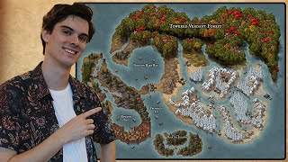 The Conquered Kingdom  Making a DnD World Map [upl. by Saitam177]