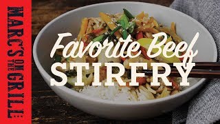 Favorite Beef Stirfry or Mongolian Grill  Dinner Recipes [upl. by Akinej]