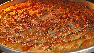 BU TARİFLE EL AÇMASI BÖREK YAPMAYAN KALMASIN ÇITIR ÇITIR YOK BÖYLE BİR LEZZET💯KOLAY BÖREK [upl. by Anaehr]