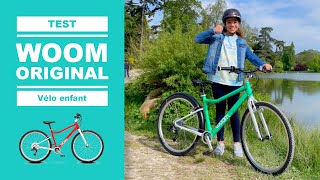 Vélo 🚲 WOOM ORIGINAL 6 pour enfant test avis amp review [upl. by Eeruhs]