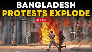 Bangladesh Protests News LIVE  Students Intensify Protest Call for PM Hasinas Resignation [upl. by Rosette410]