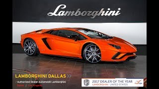 2018 Lamborghini Aventador S Arancio Argos 18L0037A [upl. by Aeiram880]