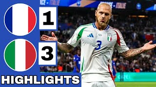 🔵France vs Italy 13 Extended HIGHLIGHTS  UEFA Nations League [upl. by Adil629]