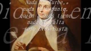 NADA TE TURBE  DE SANTA TERESA DE ÁVILA   CANTA MINA [upl. by Bamby]