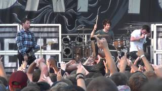 A Day To Remember  2nd Sucks live at Riot Fest 2012 [upl. by Laurentium664]