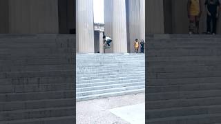 DEE OSTRANDER 18 STAIR OLLIE………UP skateboarding shorts [upl. by Sirrad]