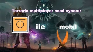 Terraria Zerotier ile multiplayer oynama 100 Mobil 2024 Çalışıyor [upl. by Bolger]