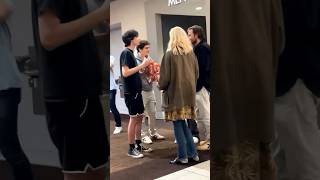 Noah Schnapp Finn Wolfhard and the Duffer brothers spotted at a movie theater in Atlanta [upl. by Jacy]