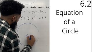 Edexcel AS Level Maths 62 Equation of a Circle [upl. by Atnima9]