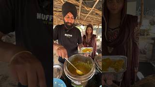 Sardar ji Special Kadhi Chawal in Mohali shortsvideo [upl. by Nahsed]