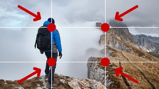 5 reglas de COMPOSICIÓN FOTOGRÁFICA APRENDE con ejemplos 📸 [upl. by Apollus]