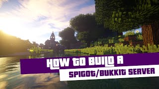 How to Make a Minecraft BukkitSpigot Server For 18188 [upl. by Ijar]