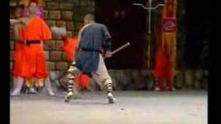 Shaolin Kungfu Demo 17 Fighting One Way Out Of Temple Gate [upl. by Nayb]