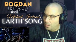 Bogdan Ioan quotMichael Jacksons Earth Songquot The Voice Romania 2018 Shakes  P Reacts [upl. by Eceirehs700]