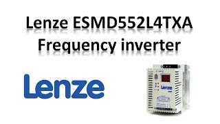 Lenze Frequency inverter ESMD552L4TXA  Lenze SMD  Eltra trade [upl. by Jed]