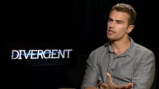 DIVERGENT star Theo James on why he is perfect for Four [upl. by Rosette]