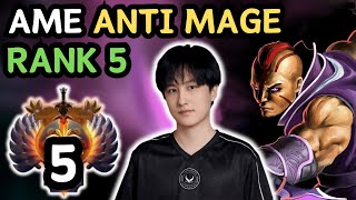 🔥 Ame ANTI MAGE Hard Carry Highlights 737d 🔥 Rank 5 AME Master Tier  Dota 2 [upl. by Cassidy327]