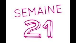 21éme semaine de grossesse  23ème semaine d’aménorrhée [upl. by Narcissus]