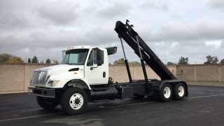 2002 International 7400 Smart Truck K9000 Roll Off Truck [upl. by Nosreve48]