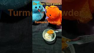 De Tan Face PackDe Tan In 15daysyoutube short viral [upl. by Ydnolem]