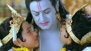 Sri Rama Rajyam Movie Scenes HD  Lava Kusha pattabhishekam  Balakrishna Ilayaraja [upl. by Abisha]