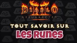 Les runes à quoi ça sert et où les trouver   Diablo 2 Resurrected [upl. by Adnarom]