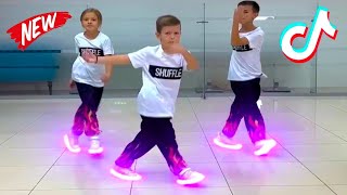 TEACHING SHUFFLE ⭐️ DANCING TREND 😱🔥 NEON MODE 😨⭐️ TUZELITY SHUFFLE DANCE 2024 [upl. by Entirb]