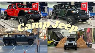 LA Auto Show Excitement A POV with the 392 Jeep at Camp Jeep [upl. by Eardnaed]