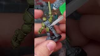 Kitbashing an Astra militarum general Warhammer 40k paintingminiatures warhammer40k shorts [upl. by Avilo]