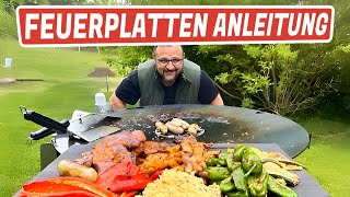 ALLES WAS DU ÜBER FEUERPLATTEN WISSEN MUSST  Klaus grillt [upl. by Brandice345]