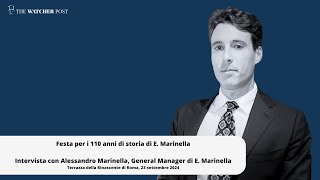 A Marinella 110 anni del brand quotSpettatore ai 100 anni oggi sono parte attiva grande emozionequot [upl. by Akenom429]