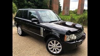 2006 06 Range Rover Vogue SE 42 Supercharged  82000 Miles [upl. by Darees]