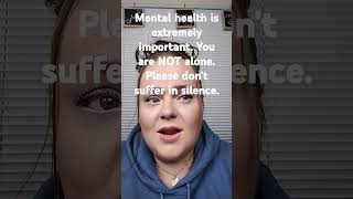 Mental health is important supportmentalhealth mentalhealthmatters mentalhealthawareness [upl. by Roxy]