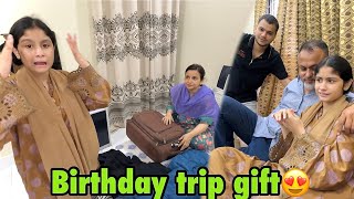 Finally fariha ko international trip gift kardiya birthday par😍  kon kon jaraha hamare sath😳 [upl. by Ruhtracm]