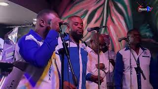 GARCON TOTAL TROPICANA DHAITI LIVE THE KATZ RESTAURENT MIAMI FL [upl. by Anelej]