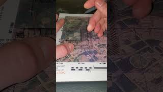 How to use a protractor to read a military MGRS grid map [upl. by Vaden]