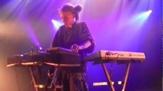 Grimes  Circumambient live at Les Nuits Botanique 2012 [upl. by Ardnikat]