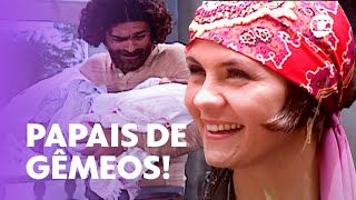 NASCEU Petruchio e Catarina são pais de gêmeos  O Cravo e a Rosa  TV Globo [upl. by Eetsud]