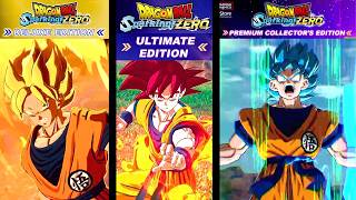 DB SPARKING ZERO  All Special Editions Review [upl. by Cully761]