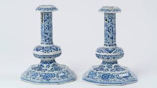 Delftware candlesticks discussed [upl. by Glynn]